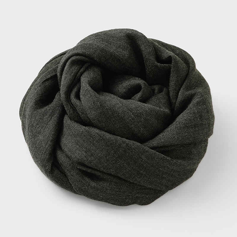 Picture of Solid Color Cotton and Linen Scarf Women's Artistic Sunscreen Scarf Scarf Beach Long Scarf Wholesale Japanese Scarf Advanced Sense