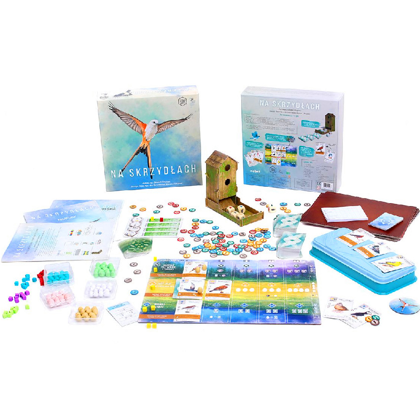 Picture of Wingspangame's Soaring Hummingbird Board Game Includes Swiftstartpack Casual Cards