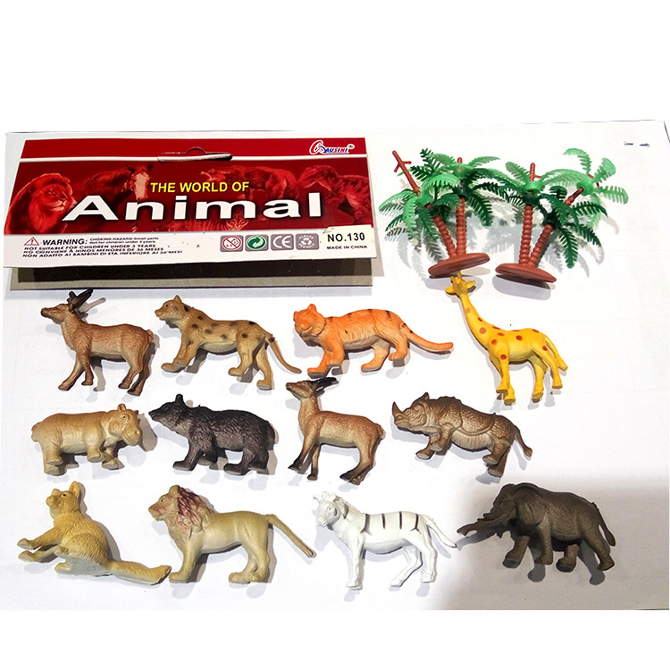 Picture of Cross-border dinosaur animal model simulation children's educational toys mini dinosaur expansion marine animal simulation toys