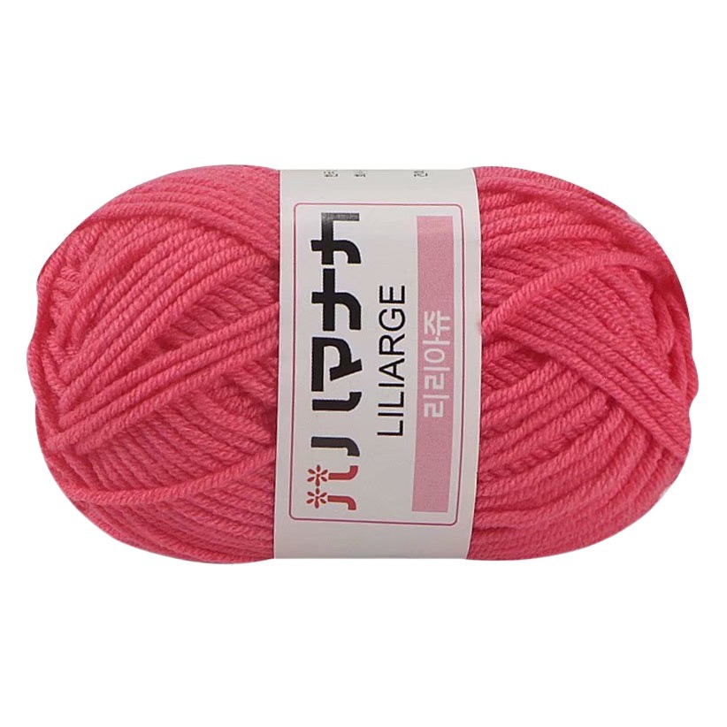4-Strand Milk cotton wool doll slippers cushion scarf hat yarn 25g half two-thread ball factory wholesale
