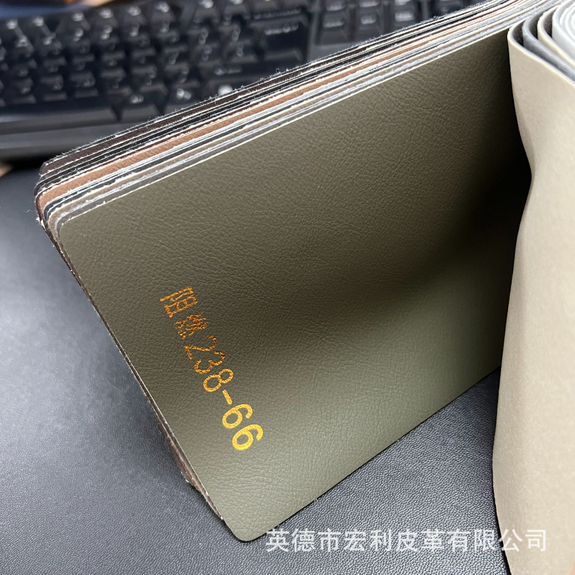 Picture of 238 light tumble flame retardant sofa leather mercerized cat claw leather car interior modification interior artificial leather