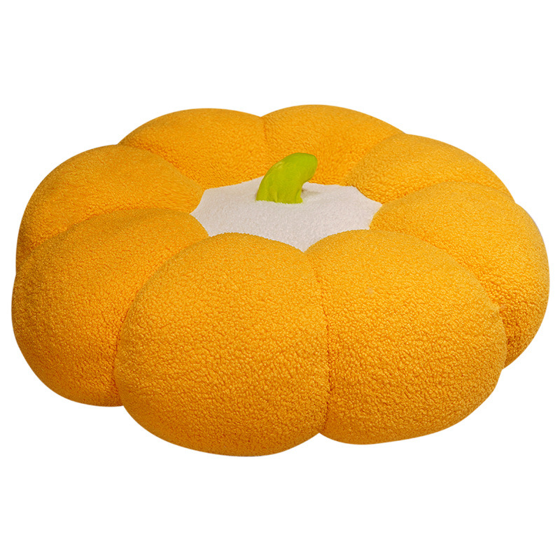 Picture of Pumpkin Futon Cushion Floor Pouf Lazy Living Room Butt Cushion Tatami Bay Window Back Cushion Floor Cushion Cushion