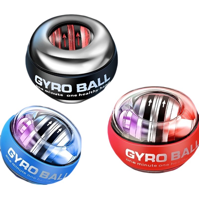 Fitness Self-Starting Grip Ball Palm Gyro Ball Wrist Training Artifact Five-Color Light Magnetic Luminous Wrist Ball Wholesale