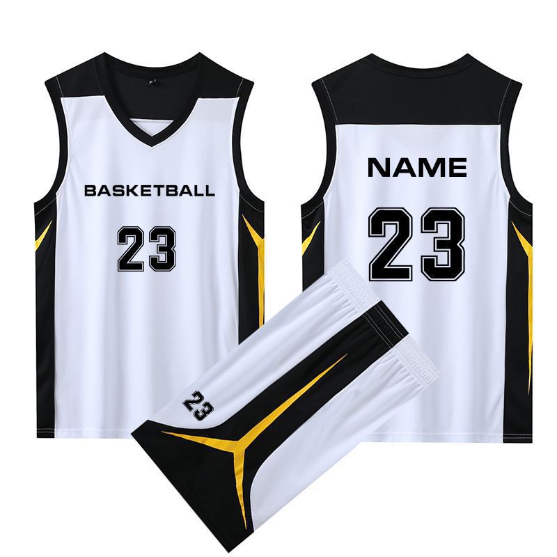 Basketball uniform suit men's breathable quick-drying multi-color optional middle school summer training competition team uniform sports vest