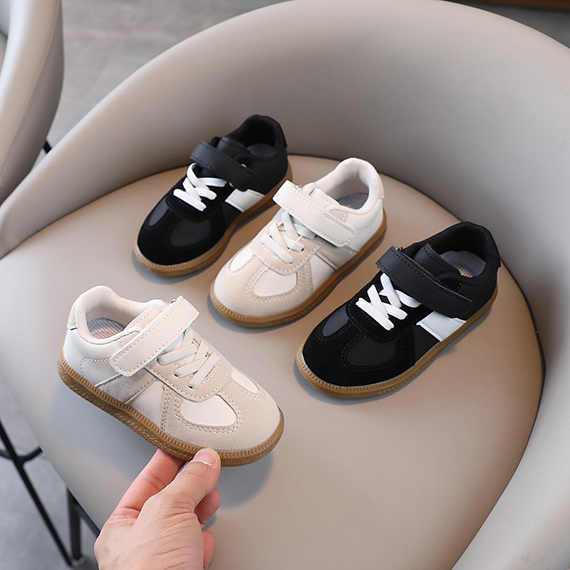 Picture of Children's Training Shoes Spring and Autumn Leather sneaker Casual Shoes for Girls Boys Running Shoes Breathable Comfortable Children's Shoes