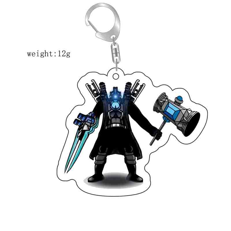 Picture of Cross-border new toilet man keychain skibidi toilet monitor Man TV man creative killer pendant batch
