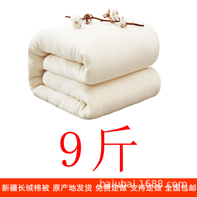 Picture of Cotton Quilt Mattress Type a Quilt Cotton Batting Mattress Student Quilt Pad Quilt Winter Quilt Quilt Core Manufacturer