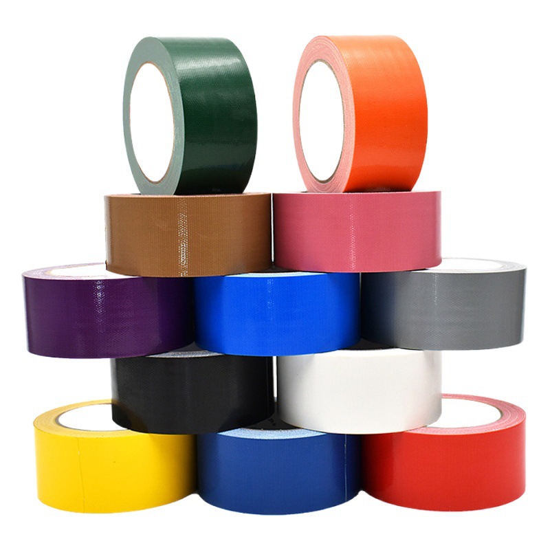 Hand-tearable color single-sided cloth tape high-stick seamless easy-to-tear wedding stitching carpet adhesive decorative carpet tape