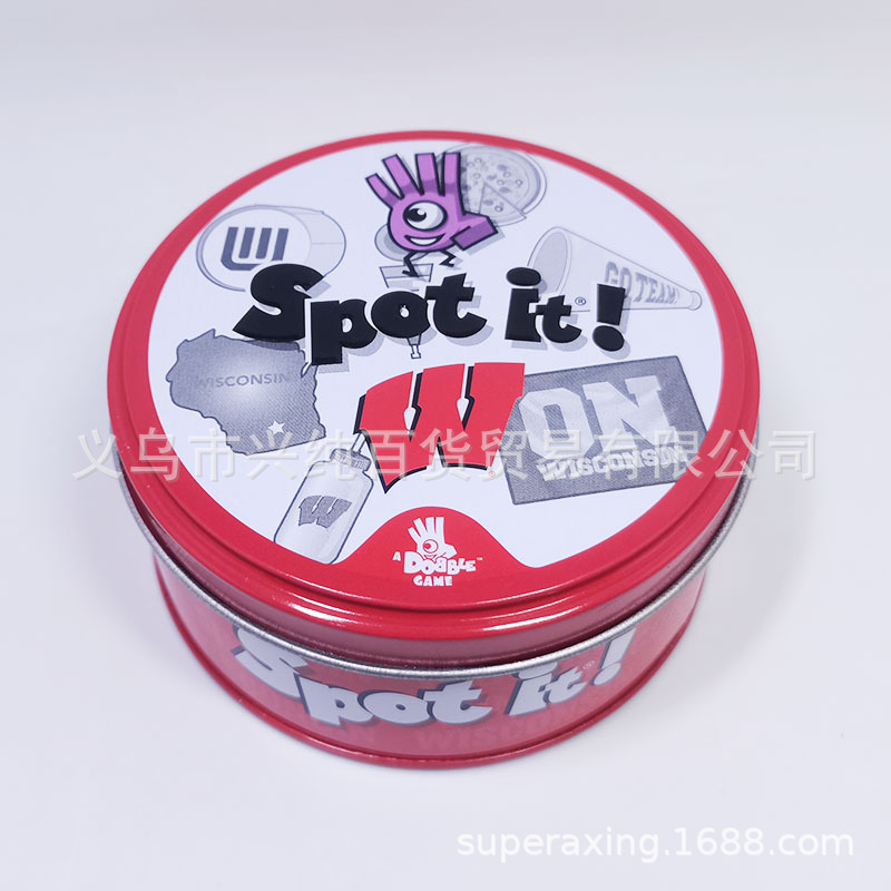 Picture of Direct Sales Hot-Selling Spot It Card Dobble English Board Game Find Your Sister Large Quantity