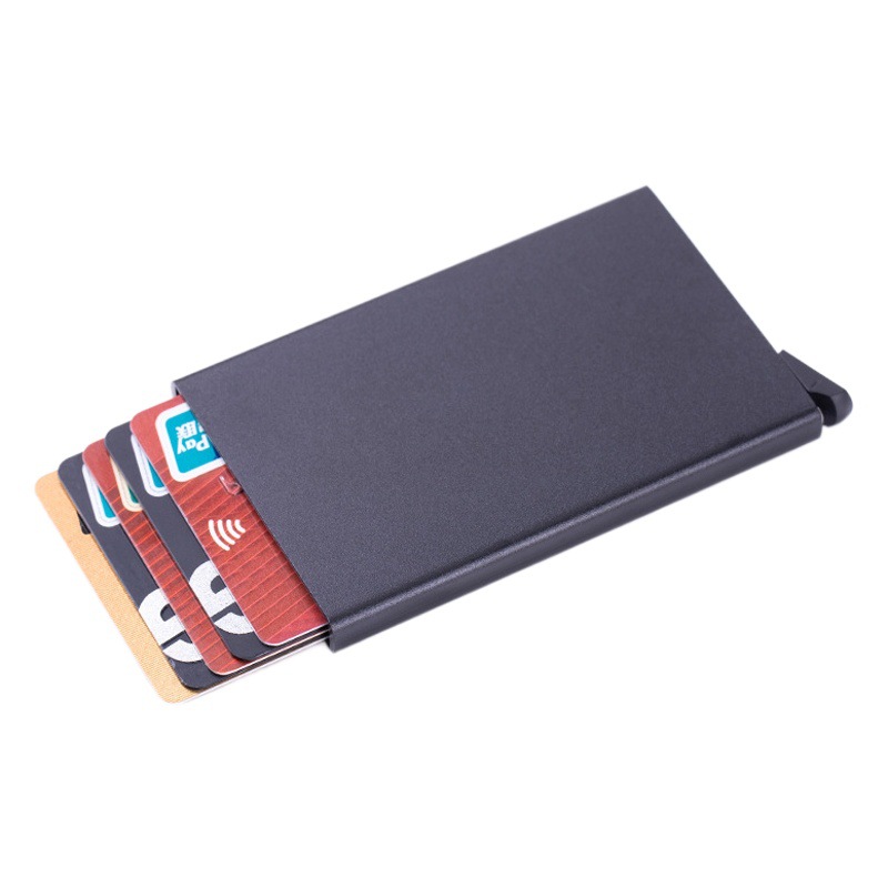 Picture of Factory supply aluminum card box bank card credit card box business card box metal card box aluminum alloy card box