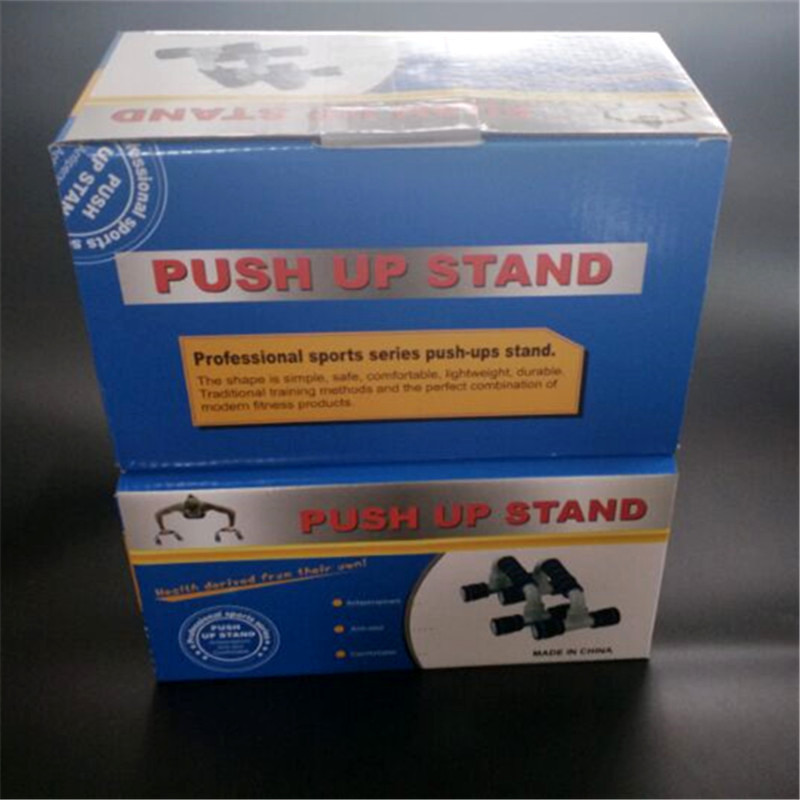 Push-up frame sports exercise fitness equipment I-shaped push-up support chest muscle training send English box