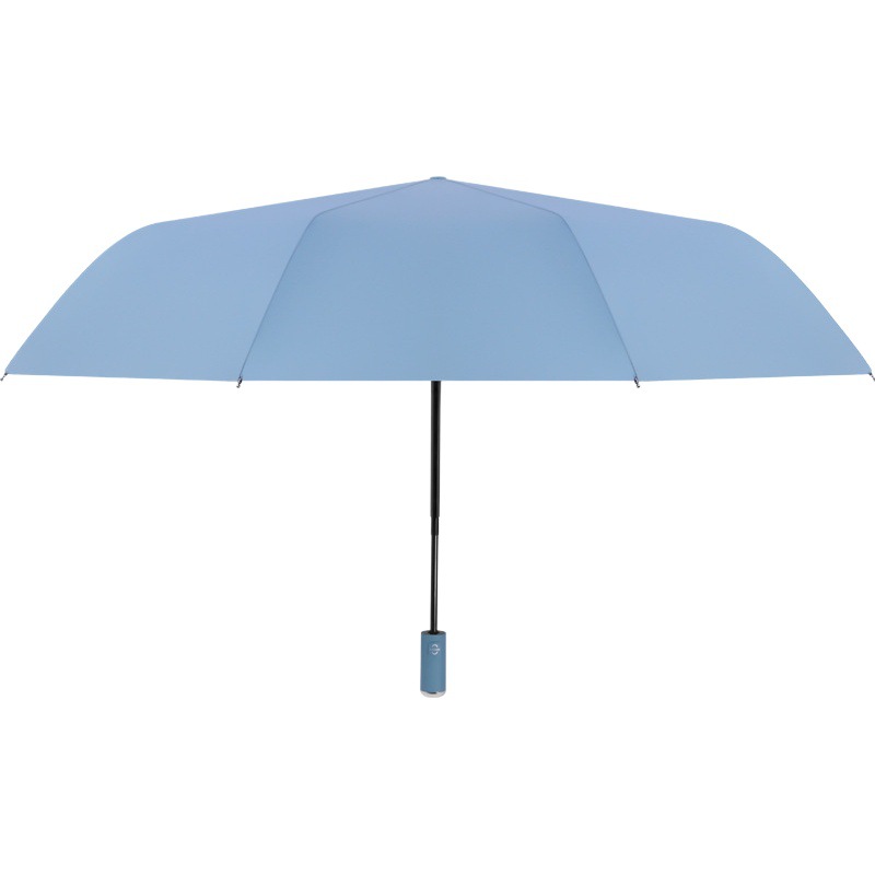 A Large Amount of Wholesale Fully Automatic Folding Umbrellas for Men and Women, Sturdy Large Wind-Resistant Sunshade Umbrellas Can Be Customized for Advertising