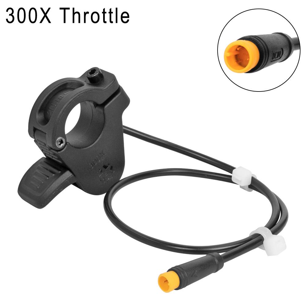 Suitable for electric scooter bicycle accessories 300X finger dial throttle accelerator 3-pin male plug