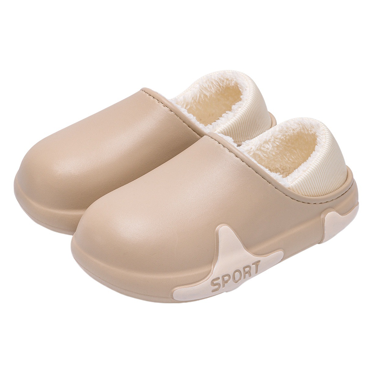 Eva Waterproof Slippers Men's Winter Indoor Home 2025 New Home Non-Slip Shoes for Women
