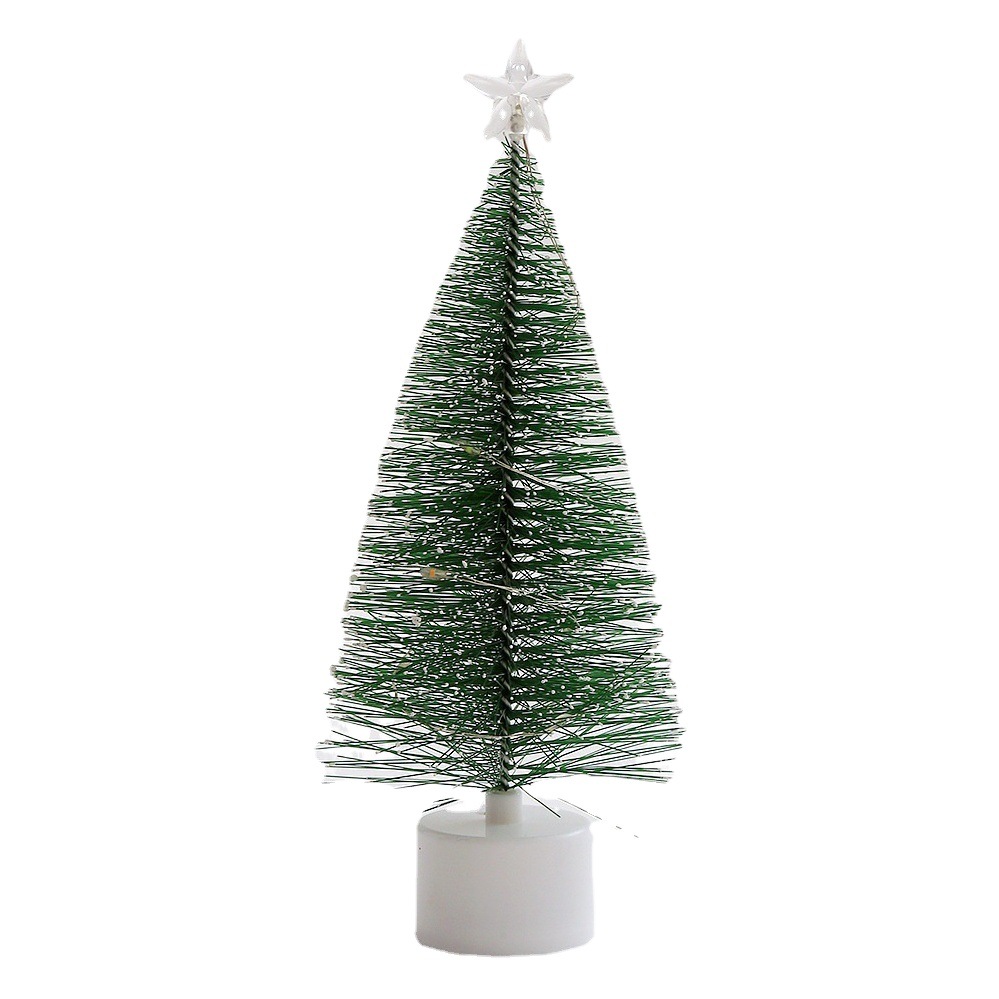 Cross-Border LED colorful luminous Christmas tree Christmas gift Christmas window atmosphere decoration kindergarten ornaments