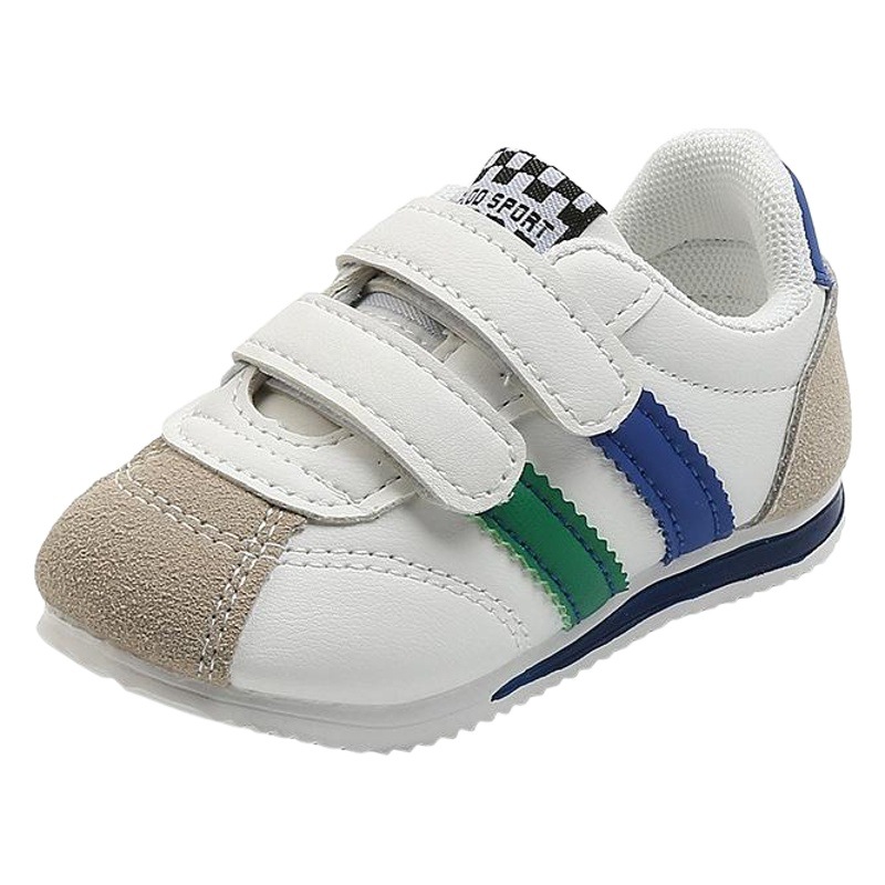 Baby Shoes Children's Leather Lightweight Toddler Shoes 2024 Spring & Fall Boys' Soft-Soled Forrest Gump Shoes Baby Sports Shoes