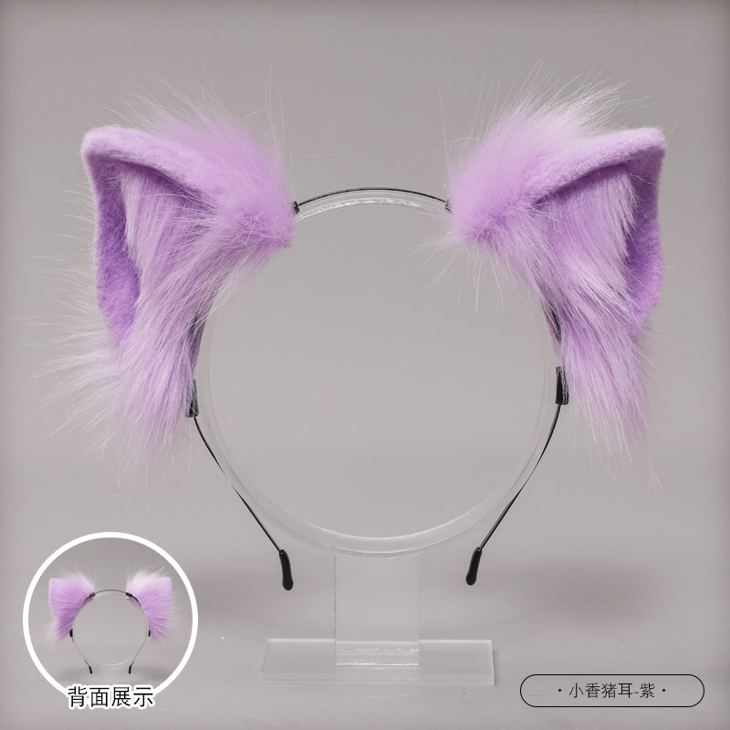 Picture of A Drop-Shipping Hand-Made Simulated Animal Ears Cute Jk Headdress Lolita Hair Accessories Lolita Little Pig Ears Headband