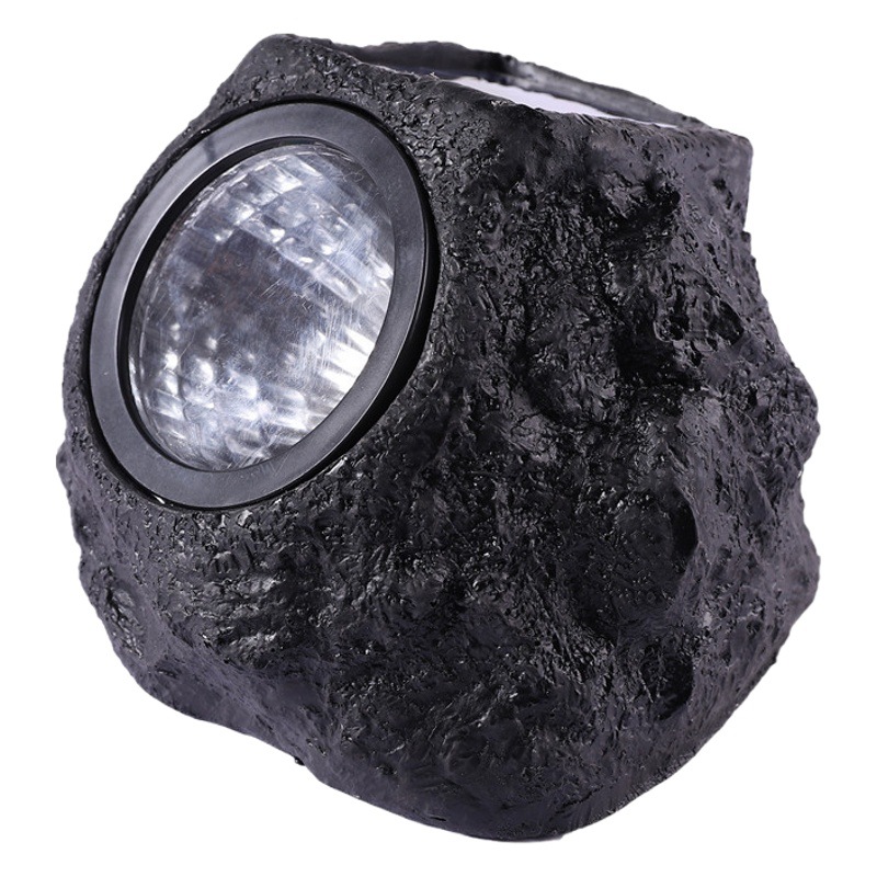 Cross-Border Solar Stone Light Outdoor Lawn Decorative Lighting Courtyard Spotlight Solar Simulation Stone Light