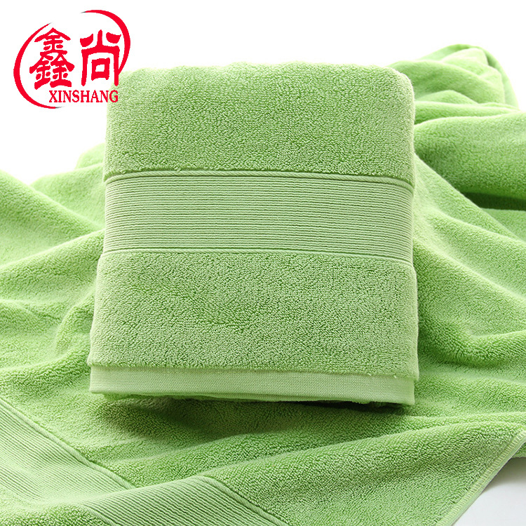 Picture of Pure Cotton Bath Towel Wholesale 650g Thick Absorbent Large Bath Towel Pure Cotton Hotel Break Export Bath Towel Custom Logo
