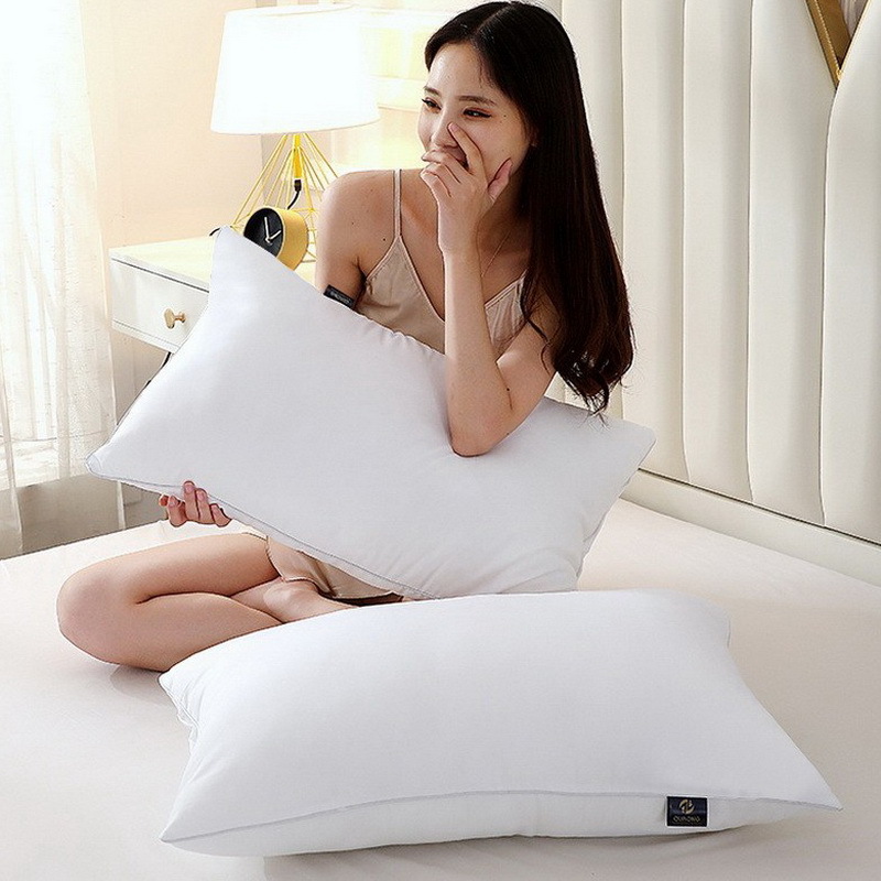 Picture of Dropshipping】Single Student Dormitory Hotel Pillow Core, One Pack for Home Adult Pillow to Protect Cervical Spine and Help Sleep