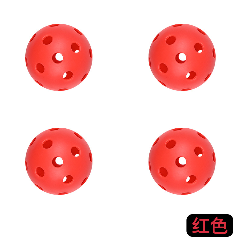 Picture of Indoor and outdoor peak ball 72mm26 hole Pickleball hole ball sports practice baseball injection molding