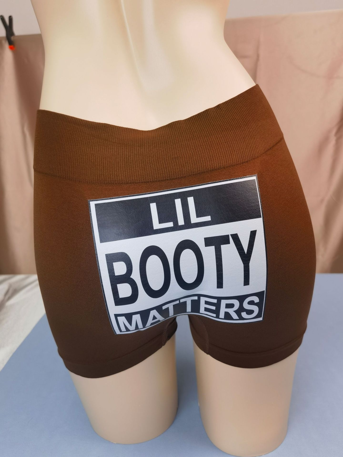 Picture of Cross-border Hot Letter Hip Fitness Sports Leisure European and American Style Women's Shorts