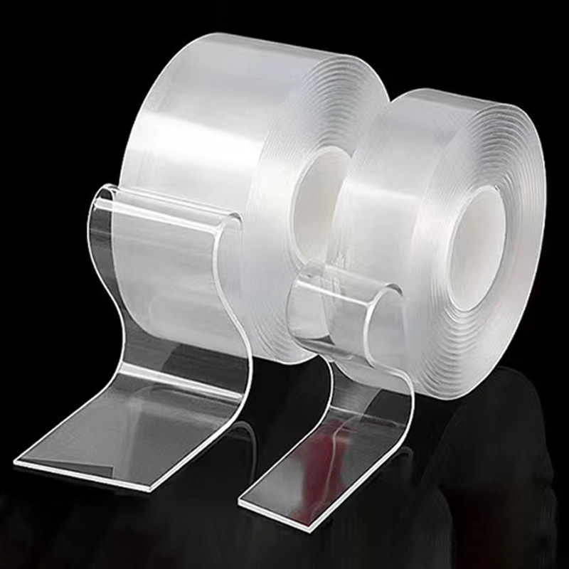 for Newlyweds, 6 Rolls of High-Transparency Double-Sided Tape, Nano-High Viscosity Transparent Tape, Traceless Double-Sided Tape