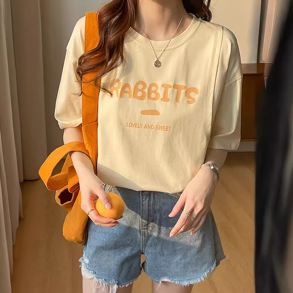 Short-sleeved breast-feeding clothes Pregnant women's T-shirt summer breast-feeding clothes T-shirt outer-wearing period half-sleeve postpartum spring and summer clothes