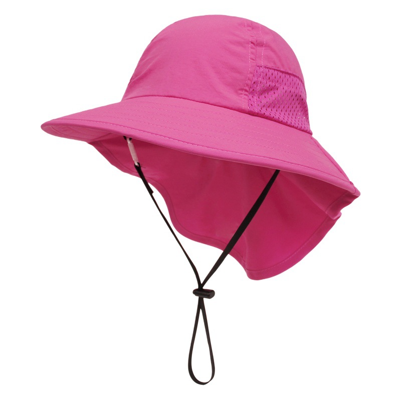 Shawl Hat Kidsren's Sun Hat 2022 Summer New Light and Breathable Mesh Sun Hat for Boys and Girls Fisherman Hat