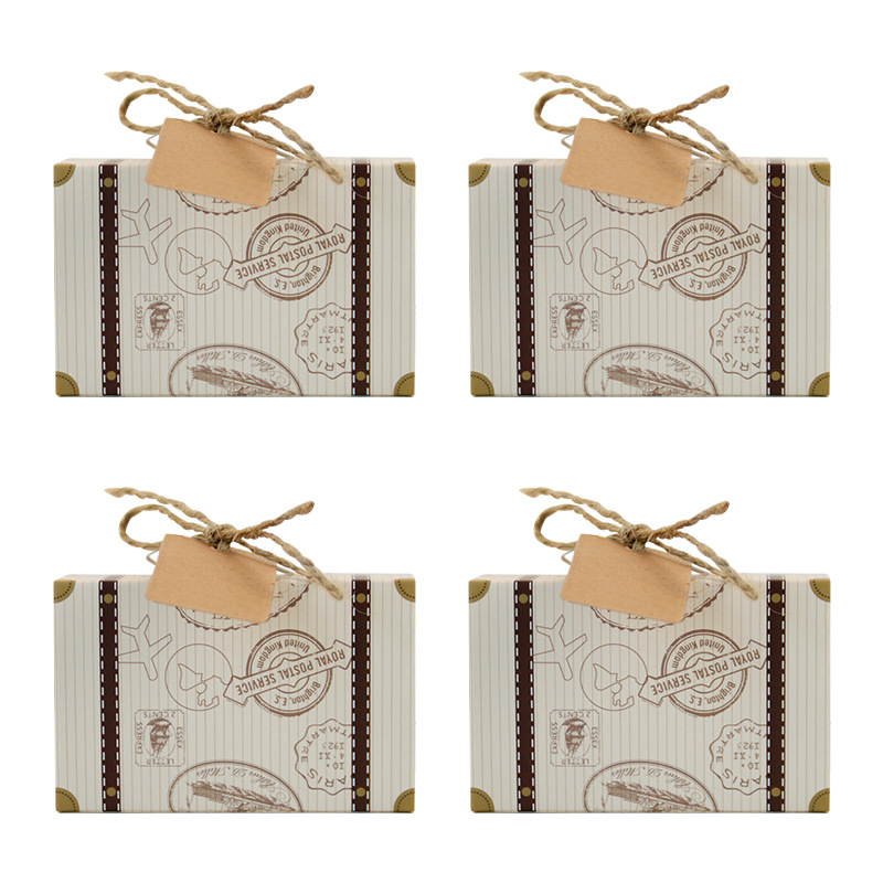Picture of Cross-Border New Sugar Box Creative Mini Suitcase Candy Box Mini Suitcase Wedding Candy Box Carton Spot Wholesale
