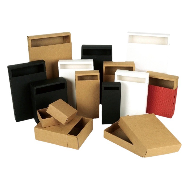 Rectangular aircraft box wholesale express paper box in stock clothing packaging paper box aircraft Box clothing paper box