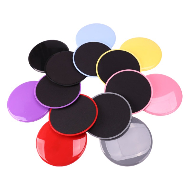 Sliding disc Yoga Fitness 1 pair of 2 two-sided yoga mat physical wear-resistant floor mat indoor sports device