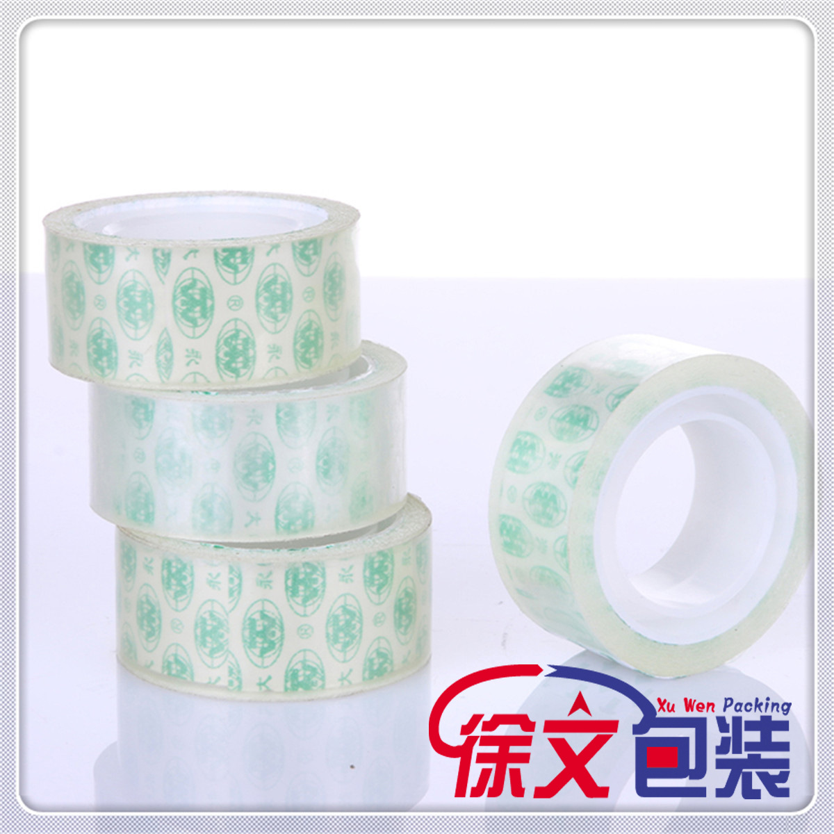 Shanghai delivery Yongda brand easy to tear 1.8cm * 15 yards office small tape stationery tape Transparent Tape