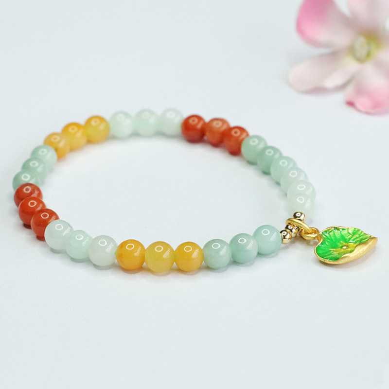 Picture of Yuyu natural jade bracelet gold jade color bracelet national tide jewelry factory wholesale generation FC3120806