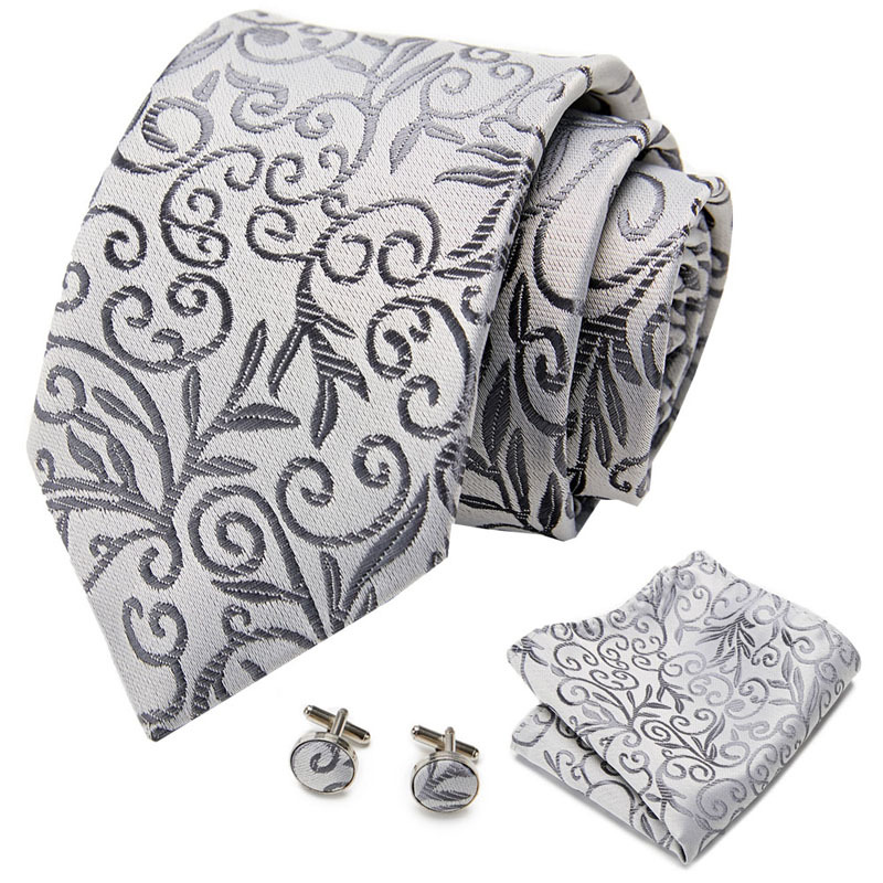 Picture of New Tie in Stock Cross-Border Hot Selling Tie Manufacturer Business Men's Formal Tie Set Ready-Made Fashion Accessories