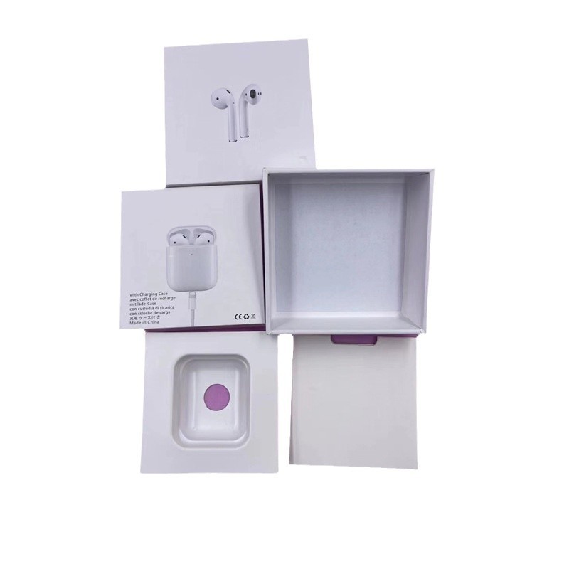Picture of Spot two three four generation wireless Bluetooth headset packaging suitable for AirPods Pro3 headset heaven and earth cover wooden box