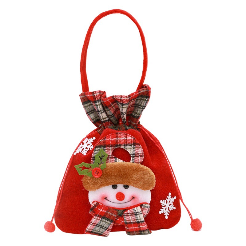 Christmas apple bag gift bag Christmas Eve Christmas fruit packaging bag candy gift bag gift box wholesale