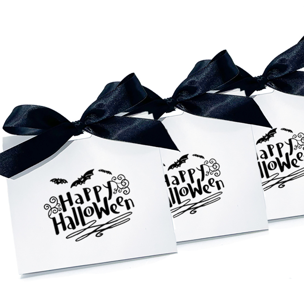 Hish Temu Halloween Bat Happy Halloween Biscuit Gift Packaging Bag Kids Sugar Box Now