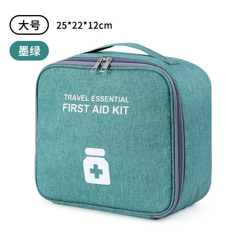 Picture of Portable Emergency Kit, Outdoor Car-Mounted Medicine Kit, Household Emergency Kit, Large-Capacity Epidemic Prevention Medicine Storage Bag