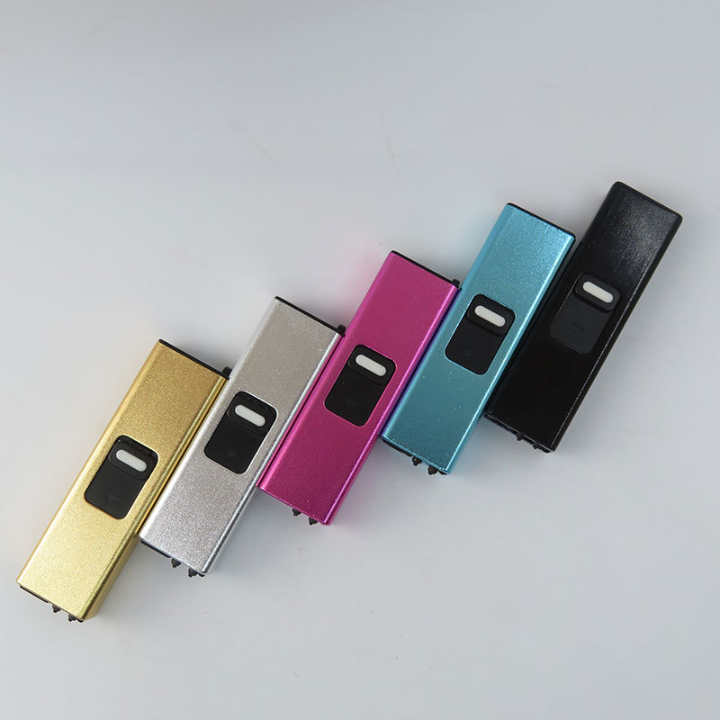 Picture of New product usb pulse igniter charging lighter outdoor windproof igniter cigarette lighter electronic lighter