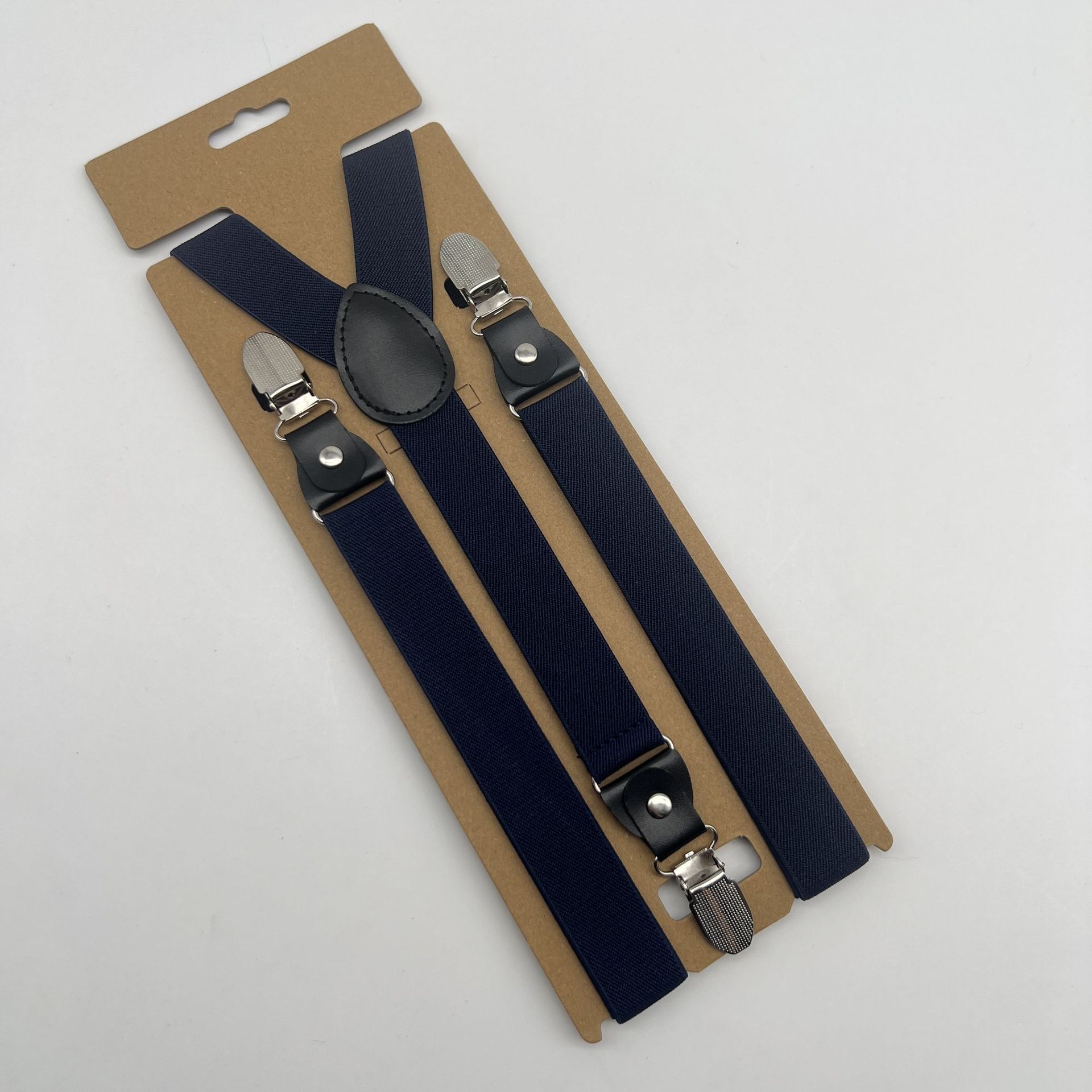 Picture of Cross-Border Supply 2.5cm Adult 3-Clip Elastic Suspenders Unisex Strap Clip-On Style Shoulder Strap