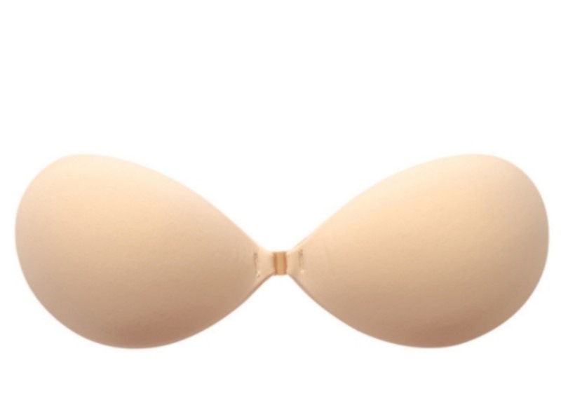 Picture of Round Cup Thin Chest Sticker Invisible Bra Women's Wedding Dress Small Chest Special Push-up Bracket Anti-expansion Non-marking Shoulder Strap Underwear