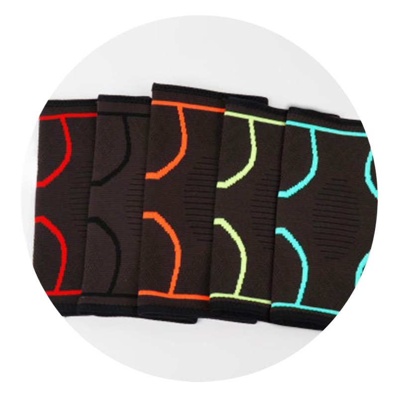 Nylon Elbow Joint Protection Sports Basketball Volleyball Pressure Arm Adult Weight Lifting Fitness Knit Elbow Knitting
