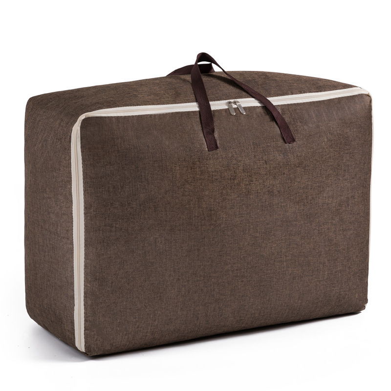 Picture of Cross-border quilt bag quilt storage bag large capacity finishing bag strong and durable clothing luggage bag moving bag
