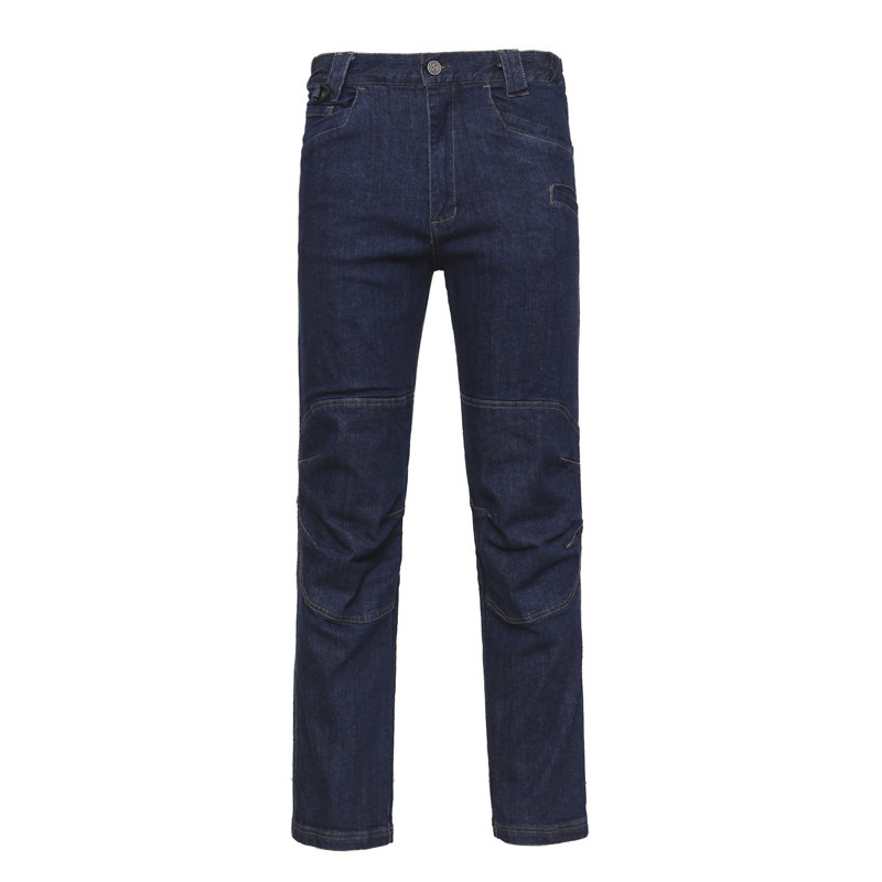 Picture of Archon Outdoor Tactical Pants Men's Loose Straight Multi-Pocket City Army Fan Special Service Pants Stretch Slim-Fit Jeans