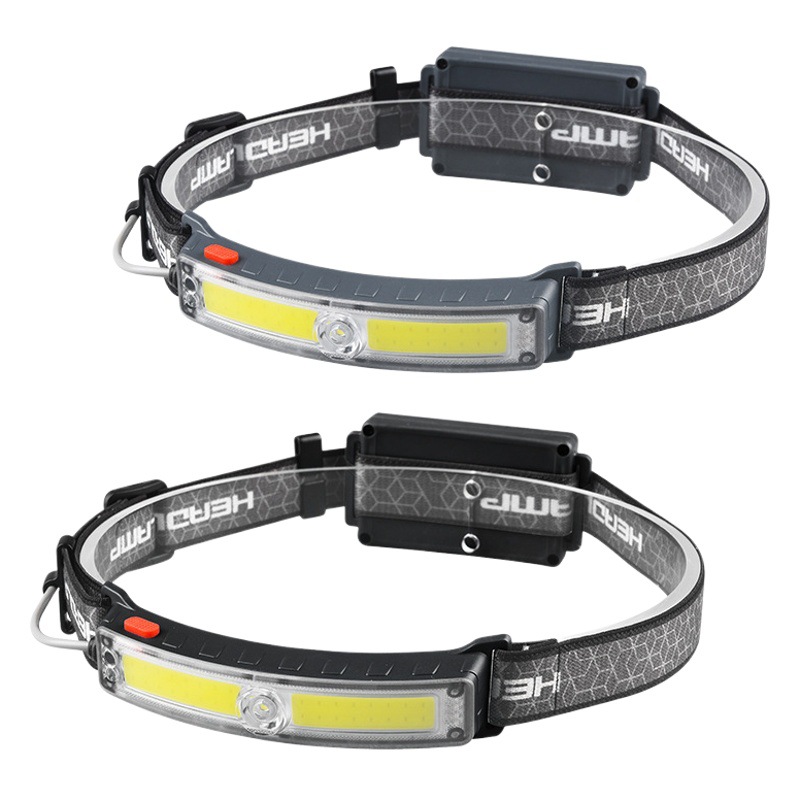 New XPG + COB floodlight headlight Type-C charging Outdoor Lighting LED headlight maintenance induction night fishing headlight