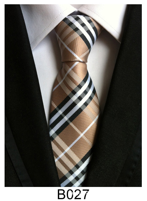 Picture of Manufacturers wholesale tie polyester jacquard tie men's casual formal wear professional business tie in stock supply