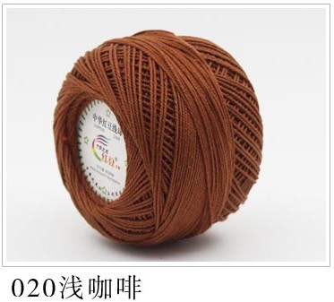 Picture of 3 # Size Lace Thread Crochet Wool Crochet Thread Crochet Thread Cotton Thread Coaster Thread Spring and Summer Wool