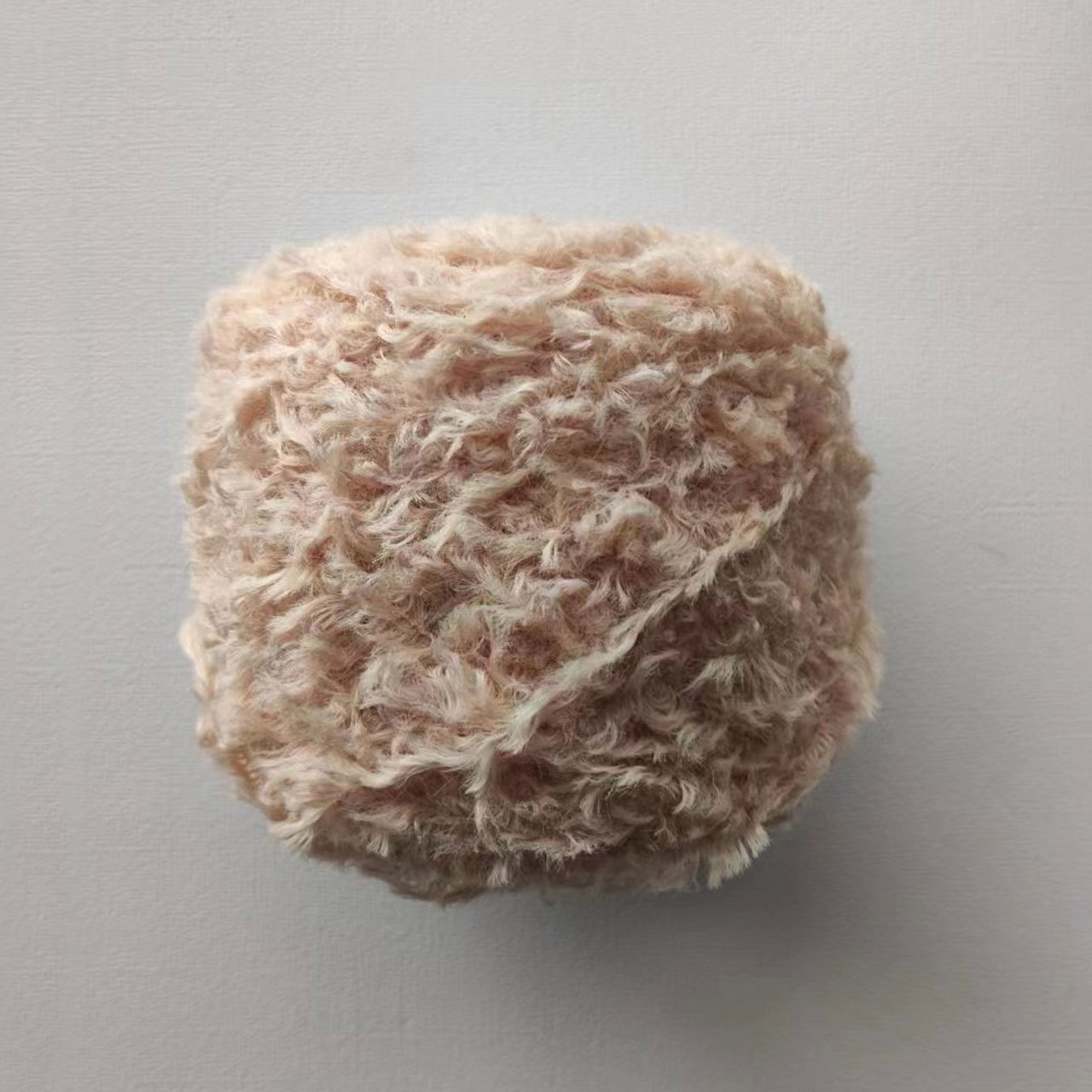 Picture of Autumn and Winter new wool roll Teddy velvet hand-woven DIY hat scarf thread crochet doll material package