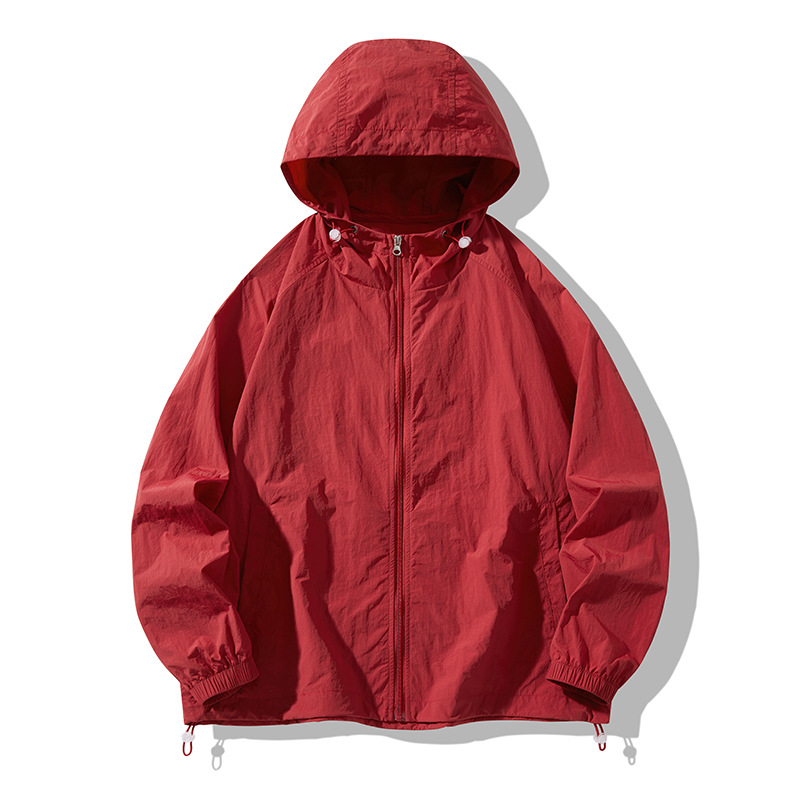 Sun protection clothing for men and women with hoodies 2025 summer new men's youth outdoor sports and leisure travel fishing skin clothes